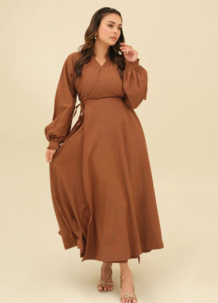 Old Money by Apricocia Pret Solid Linen 1 Piece Suit Chestnut Charm