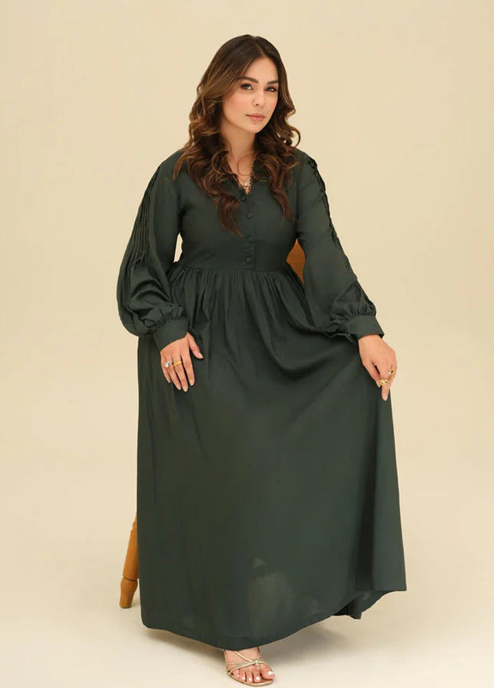 Old Money by Apricocia Pret Solid Linen 1 Piece Suit Emerald Majesty