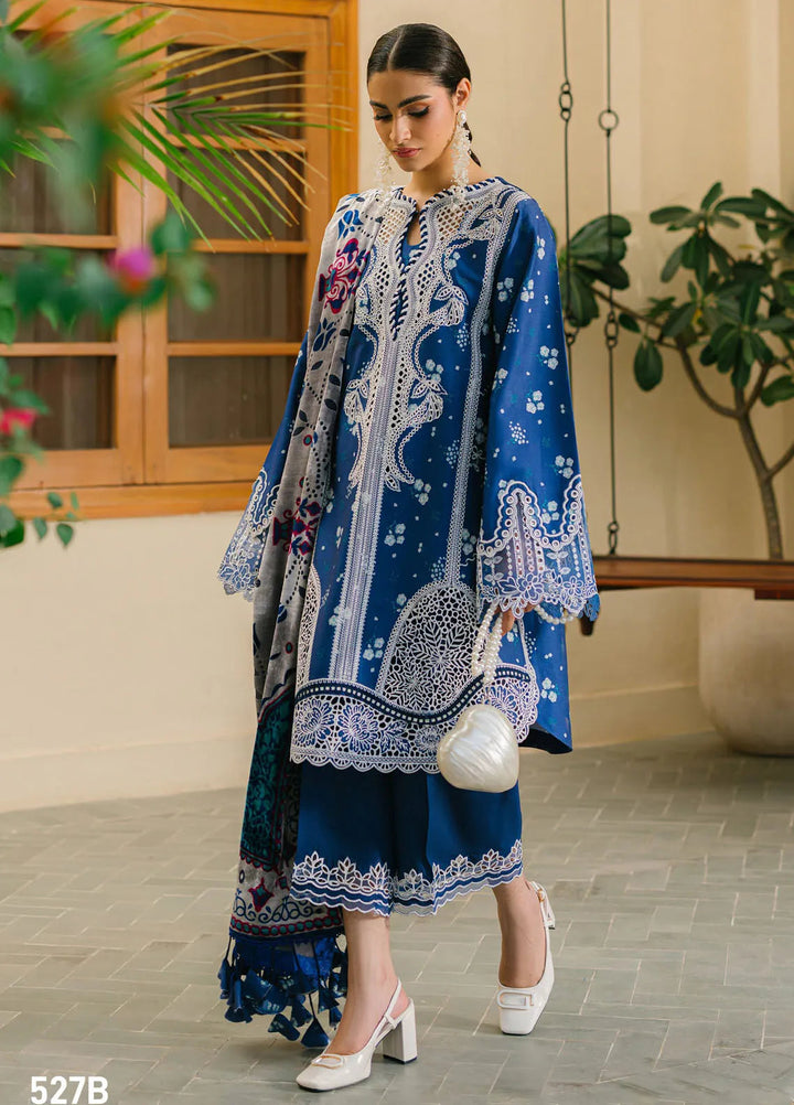 Olivia by Bin Ilyas Embroidered Kotrai Suit Unstitched 3 Piece BI24O 527 B - Winter Collection