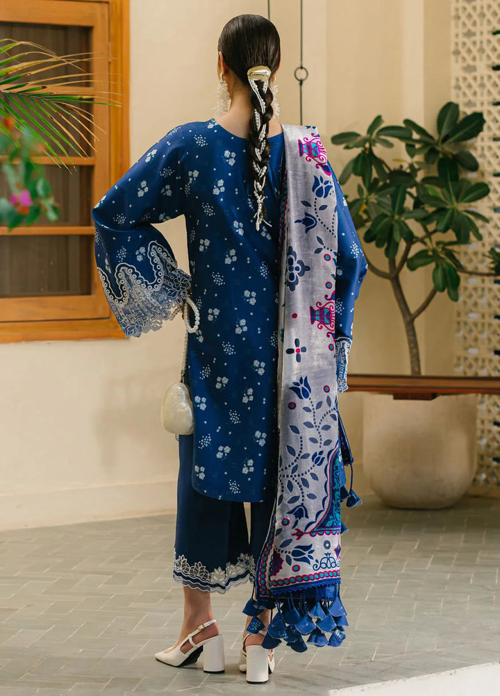 Olivia by Bin Ilyas Embroidered Kotrai Suit Unstitched 3 Piece BI24O 527 B - Winter Collection