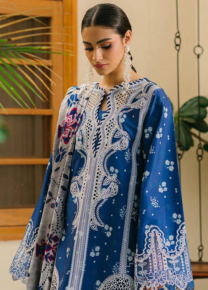 Olivia by Bin Ilyas Embroidered Kotrai Suit Unstitched 3 Piece BI24O 527 B - Winter Collection