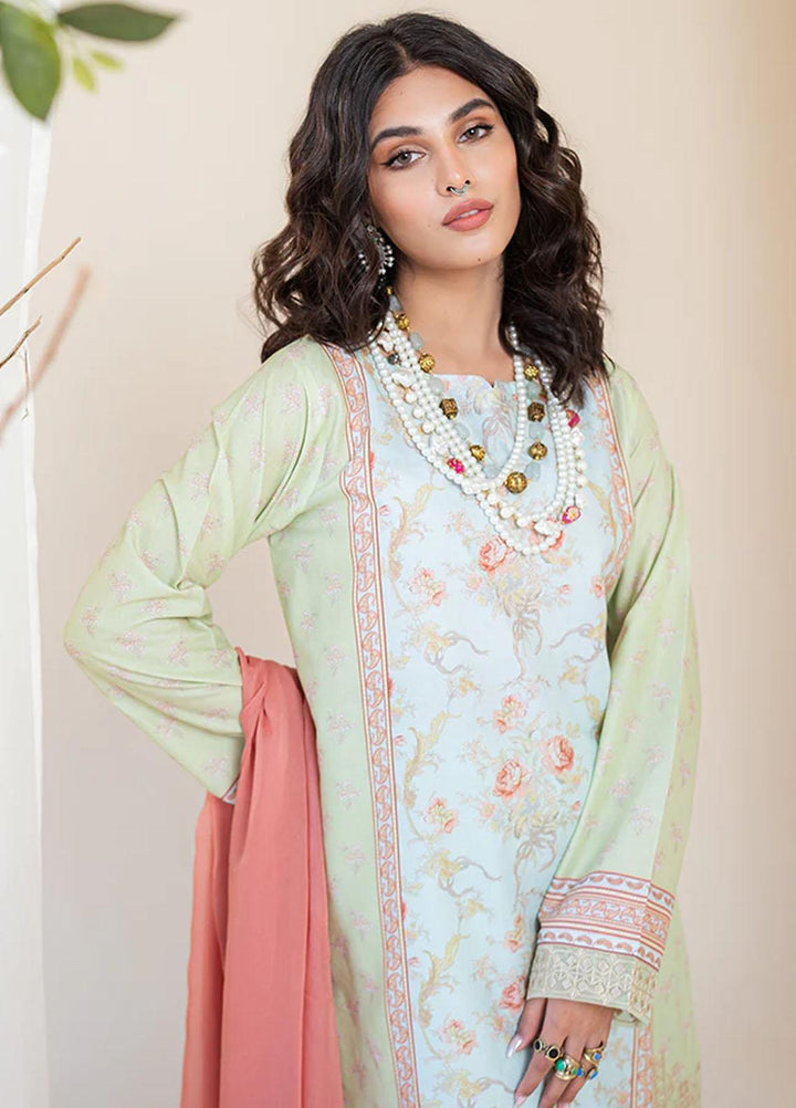 Omaya By Muraad Embroidered Lawn Suits Unstitched 3 Piece MU23O O-004 Ava - Summer Collection