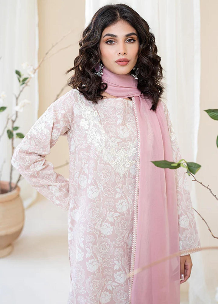 Omaya By Muraad Embroidered Lawn Suits Unstitched 3 Piece MU23O O-006 Azelia - Summer Collection