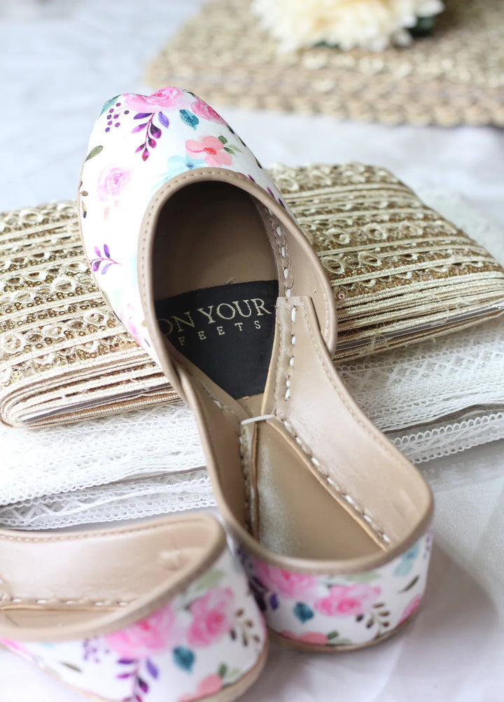 On Your Feets Women Khussa Petaline