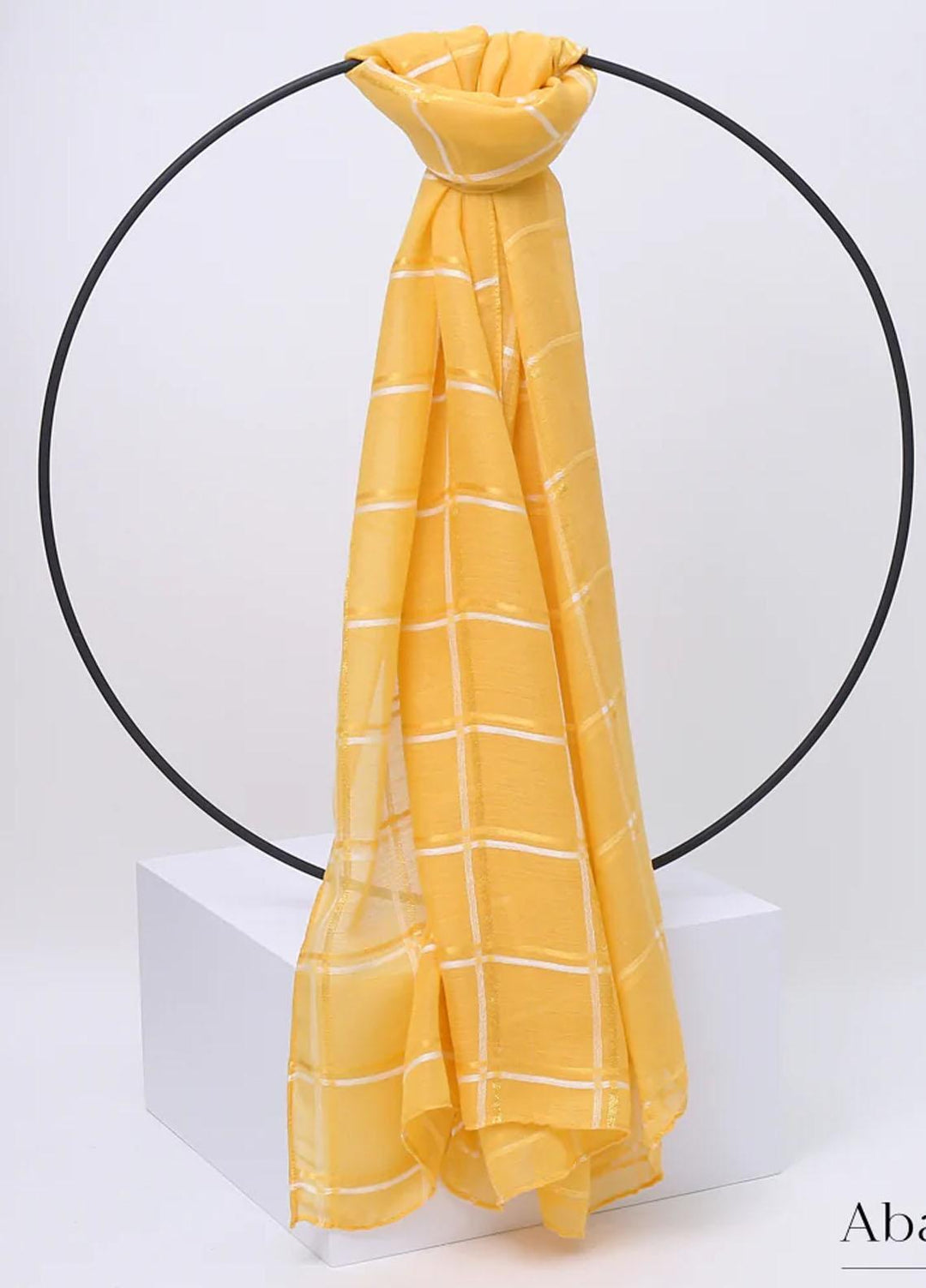 Abaya pk Hijab ABA22HJ Yellow Ophelia Hijab - Women Hijabs