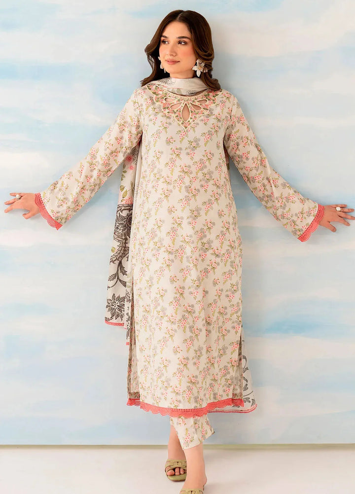 Panache Apparel Pret Embroidered Lawn 3 Piece Suit Annie