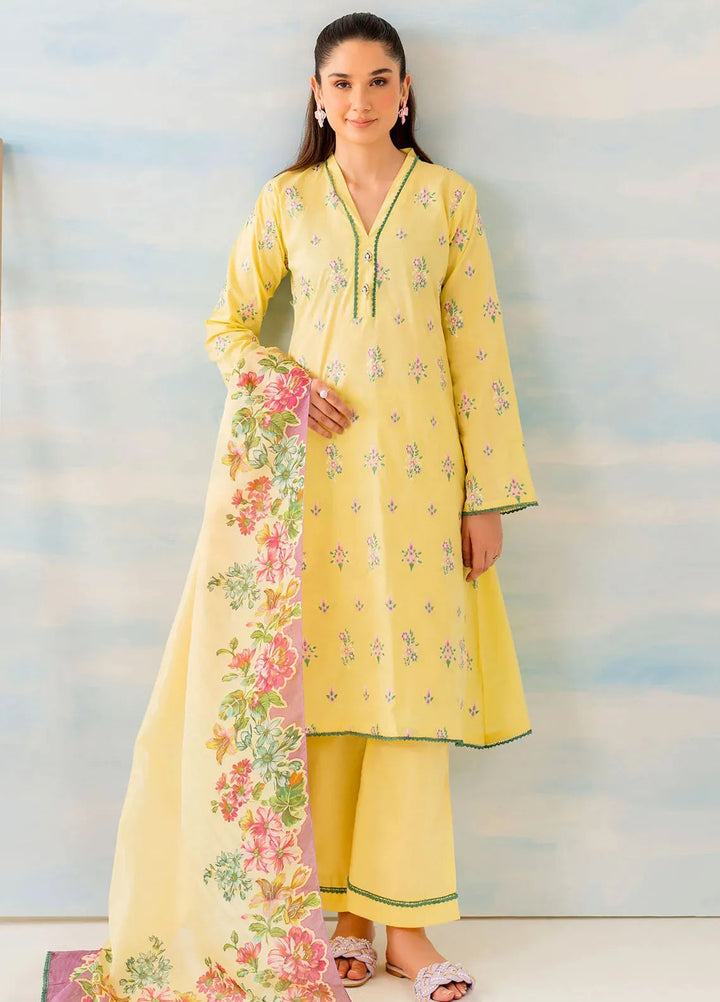 Panache Apparel Pret Embroidered Lawn 3 Piece Suit Versaila
