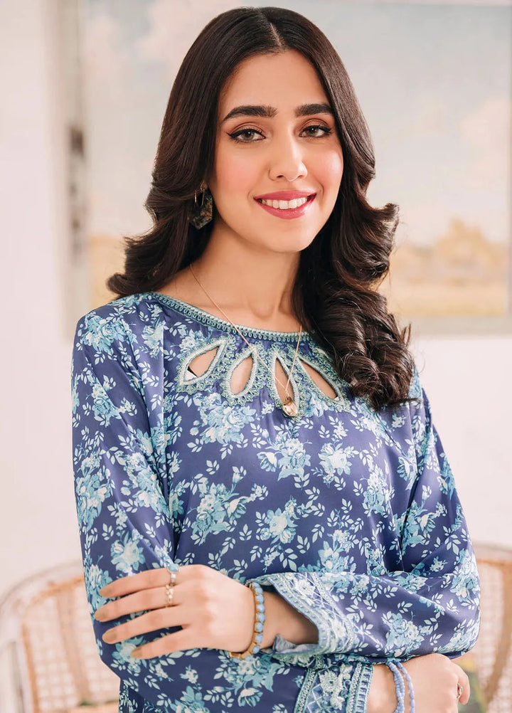 Panache Apparel Pret Embroidered Lawn 3 Piece Suit Waves