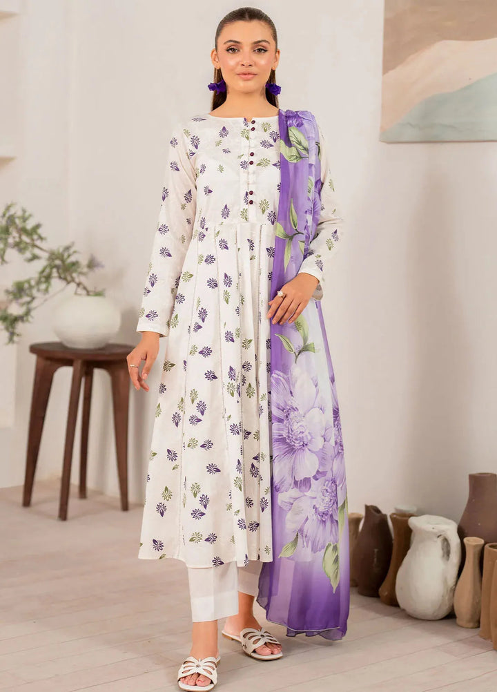 Panache Apparel Pret Printed Lawn 3 Piece Suit Fable