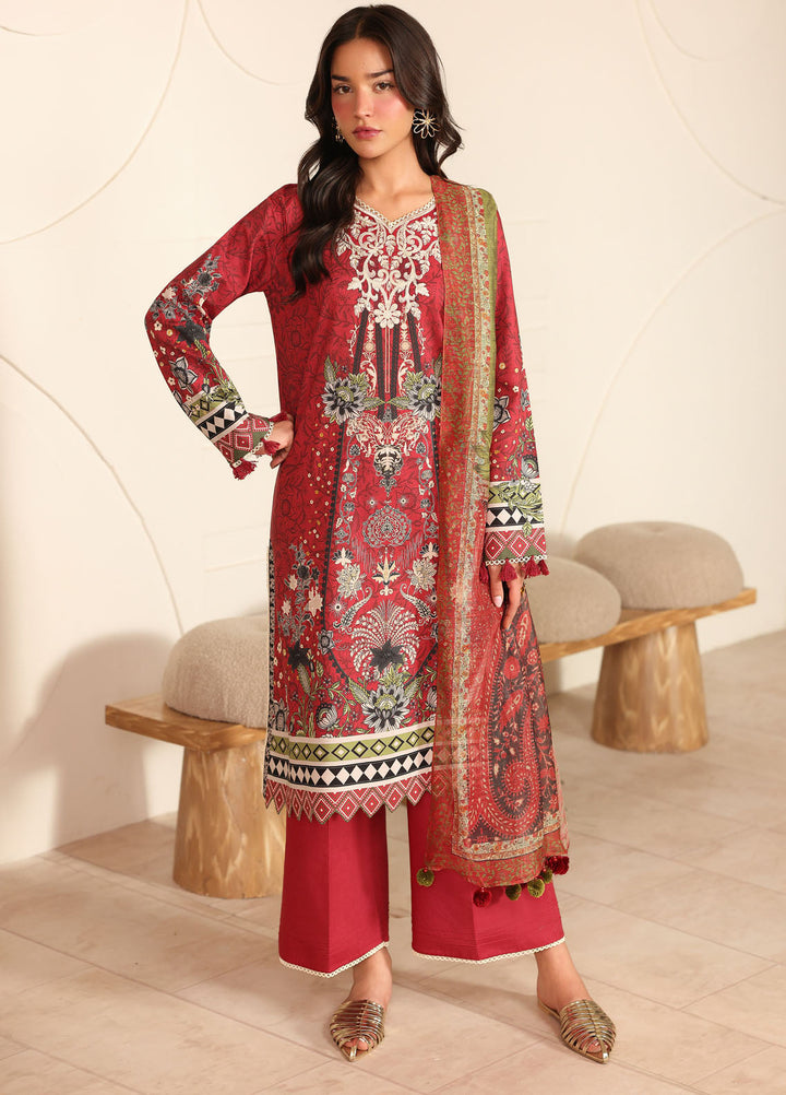 Pareesa by Roheenaz Printed Cambric Suits Unstitched 3 Piece RN25P RNZ-06 A Mysha - Summer Collection