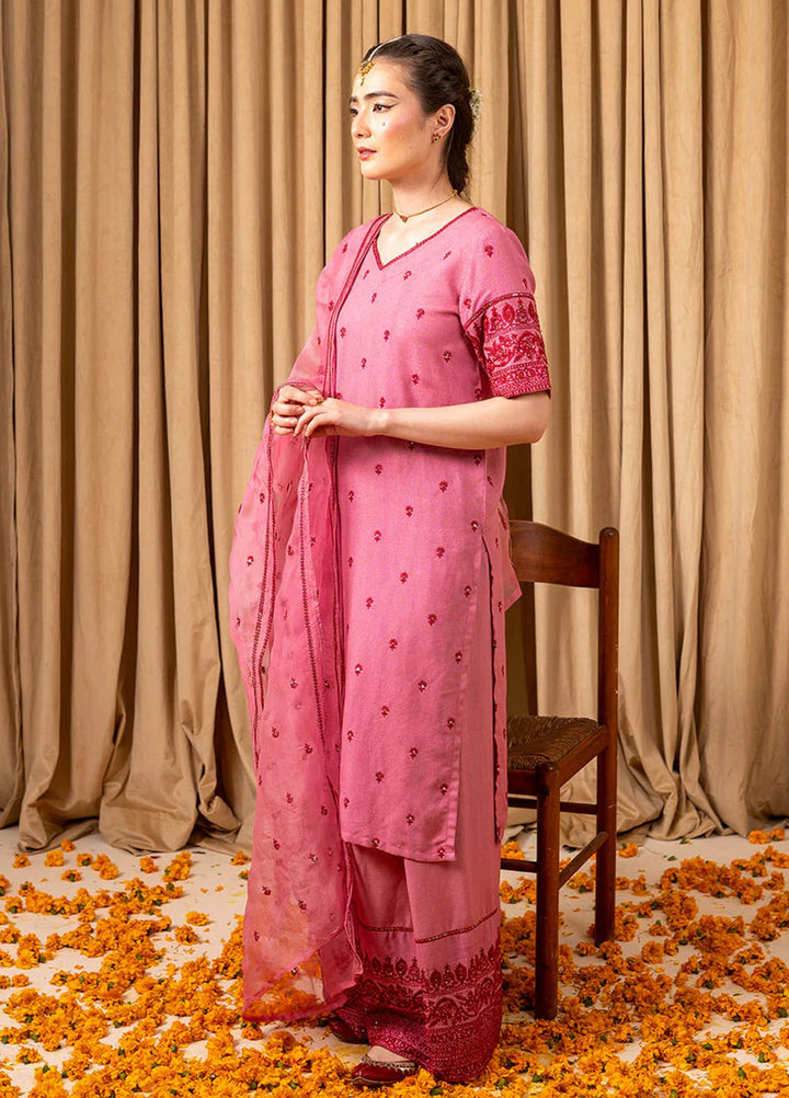 Pashma Khan Embroidered 3 Piece Naila