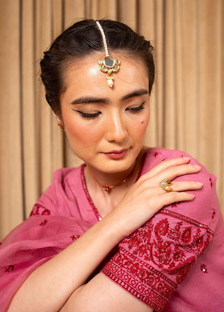 Pashma Khan Embroidered 3 Piece Naila