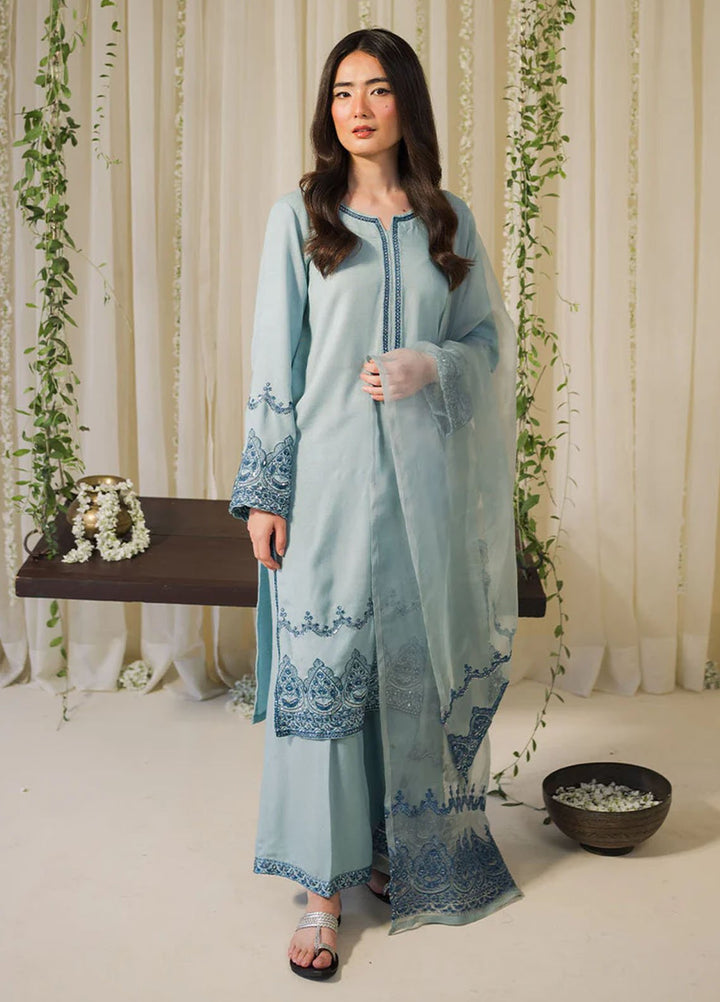 Pashma Khan Embroidered 3 Piece Parizah