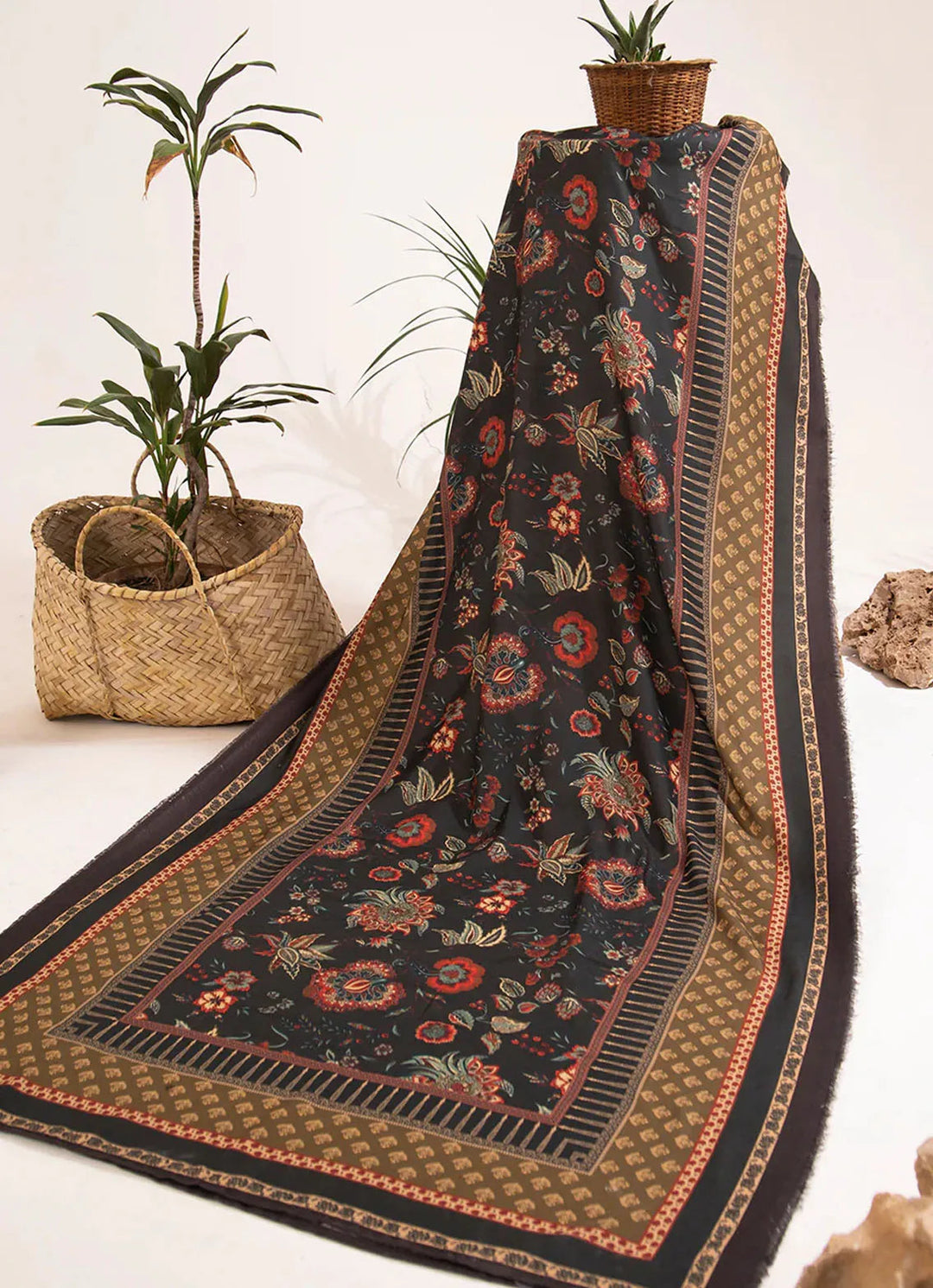 Pashmire Shawl PM24A Euphoria - Shawl Collection