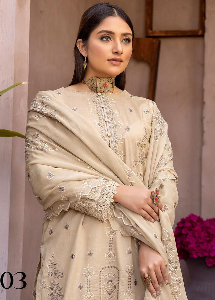 Pehnawa By Aalaya Embroidered Lawn Suits Unstitched 3 Piece ALY23P D-03 - Summer Collection