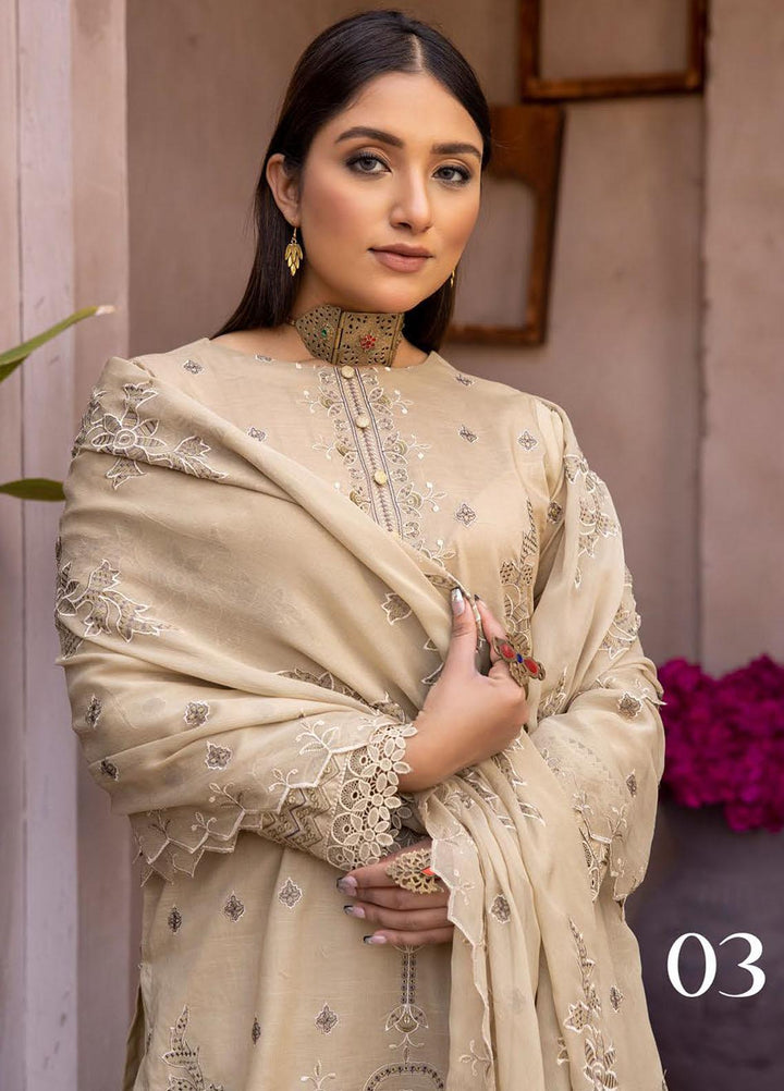 Pehnawa By Aalaya Embroidered Lawn Suits Unstitched 3 Piece ALY23P D-03 - Summer Collection