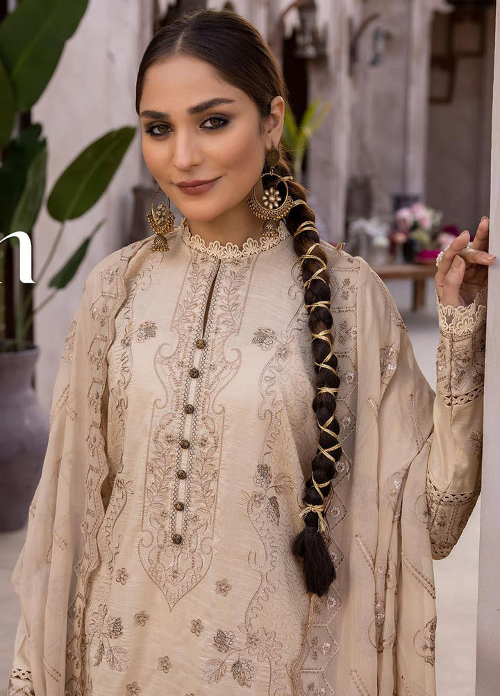 Pehnawa By Aalaya Embroidered Lawn Suits Unstitched 3 Piece ALY23P D-08 - Summer Collection