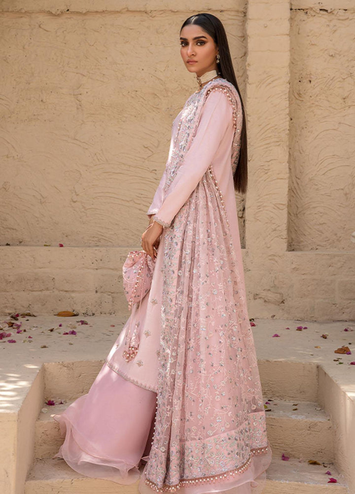 Saffron Pret Embroidered  3 Piece Suit 08 Sage Serenity