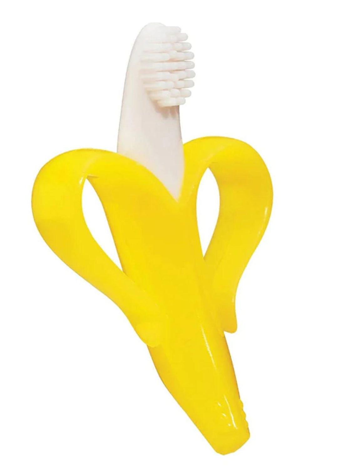 Plush Mink    Toothbrush Banana Shaped Baby Toothbrush- Yellow - Baby Product