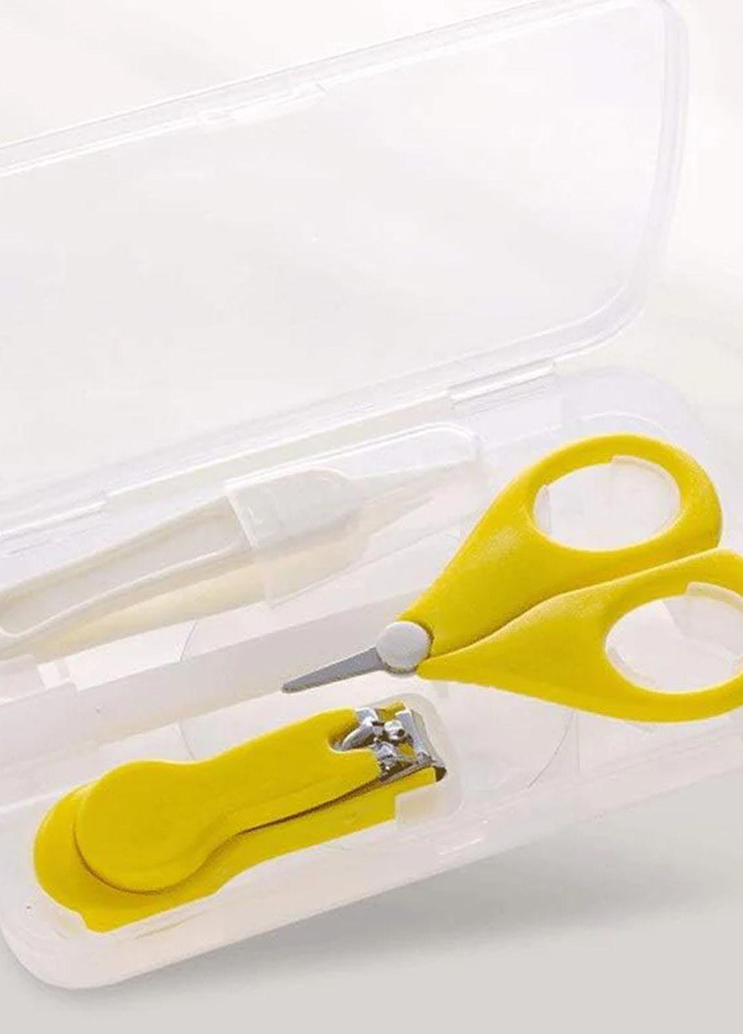 Plush Mink    Clipper Set 4 in 1 Nail Clipper Set For Baby - Yellow - Baby Product