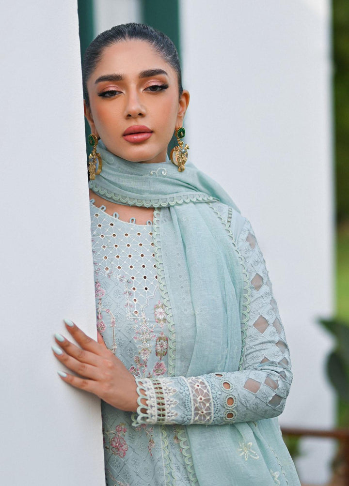 Qalamkar Pret Embroidered Lawn  3 Piece Suit QLM23-CP2 ZP-05 Ariya