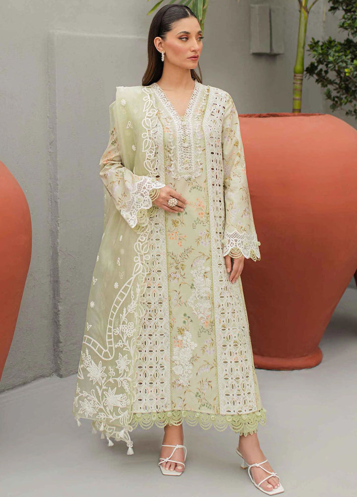 Qalamkar Embroidered Lawn Suits Unstitched 3 Piece QLM24Q JK-01 Eulalia - Summer Collection