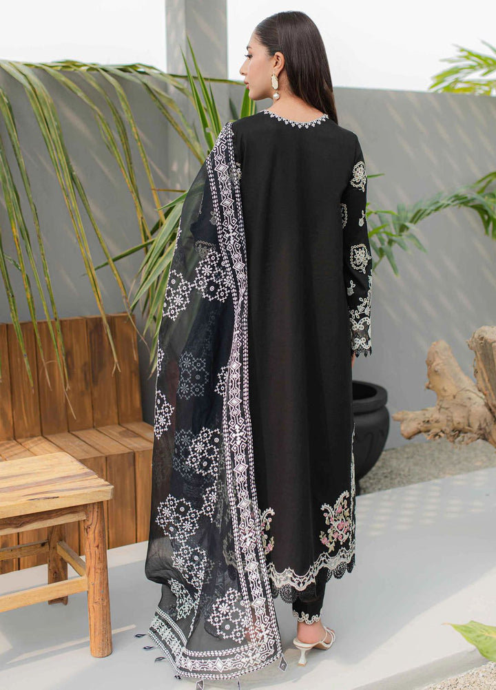 Qalamkar Embroidered Lawn Suits Unstitched 3 Piece QLM24Q JK-09 Evadne - Summer Collection