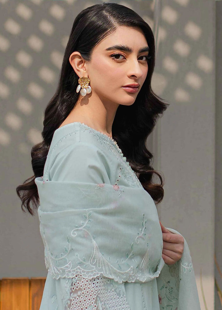 Qalamkar Embroidered Lawn Suits Unstitched 3 Piece QLM24Q JK-12 Siofra - Summer Collection