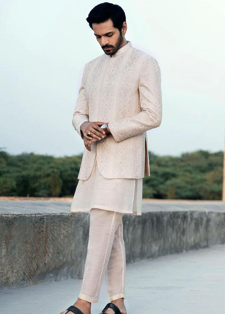 Qalamkar  Festive Coat for Men -  QL22ME COAT MEC-08