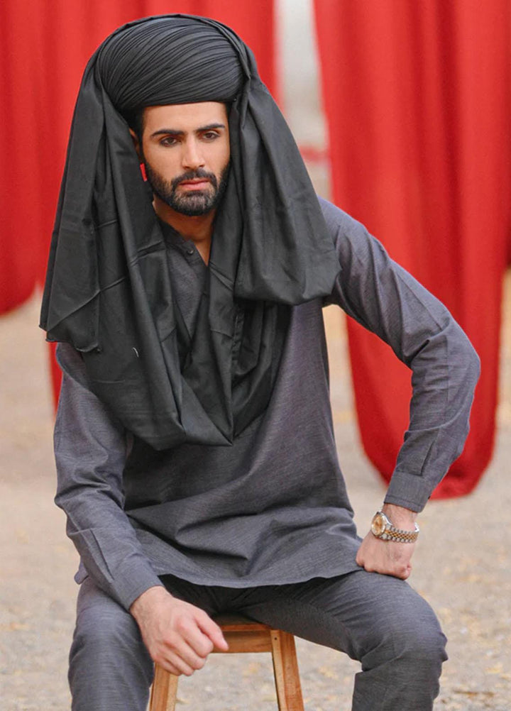 Qalamkar  Festive Kurta Pajama for Men -  QL22WM G-01