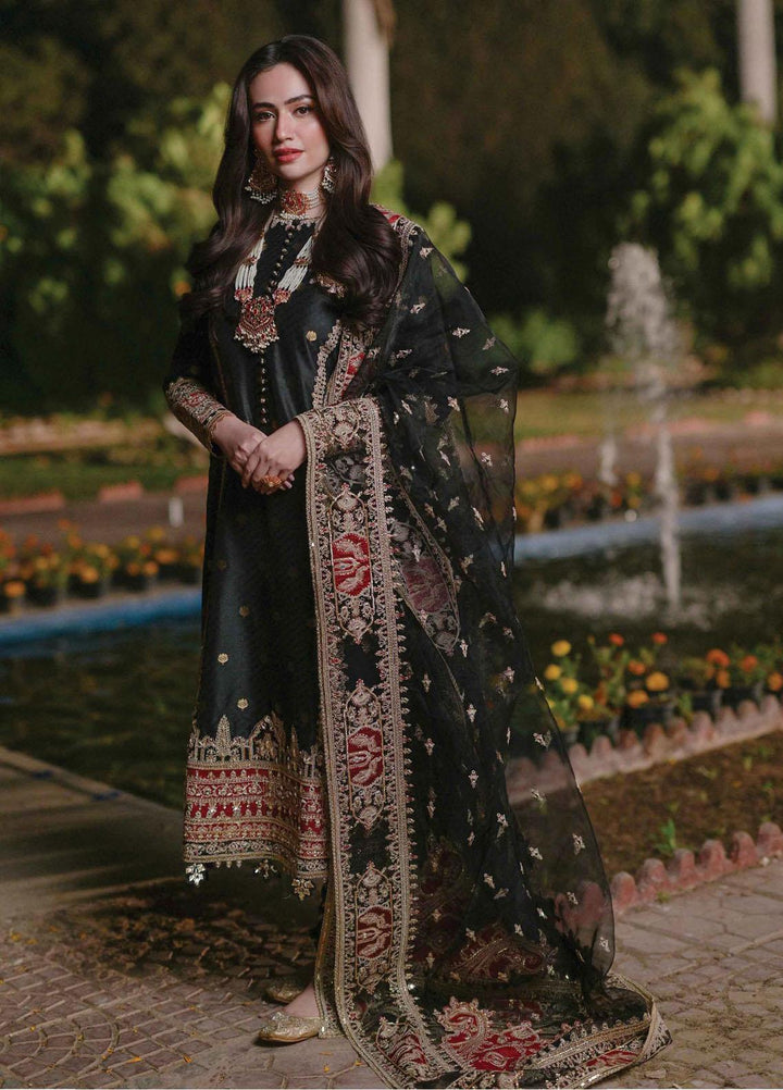 Mastani By Qalamkar Embroidered  Suits Unstitched 3 Piece QLM23M MT-01 Irum - Luxury Formal Collection