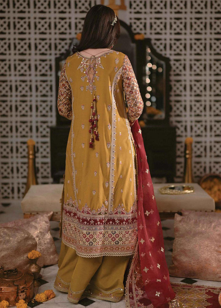 Mastani By Qalamkar Embroidered  Suits Unstitched 3 Piece QLM23M MT-02 Inaya - Luxury Formal Collection