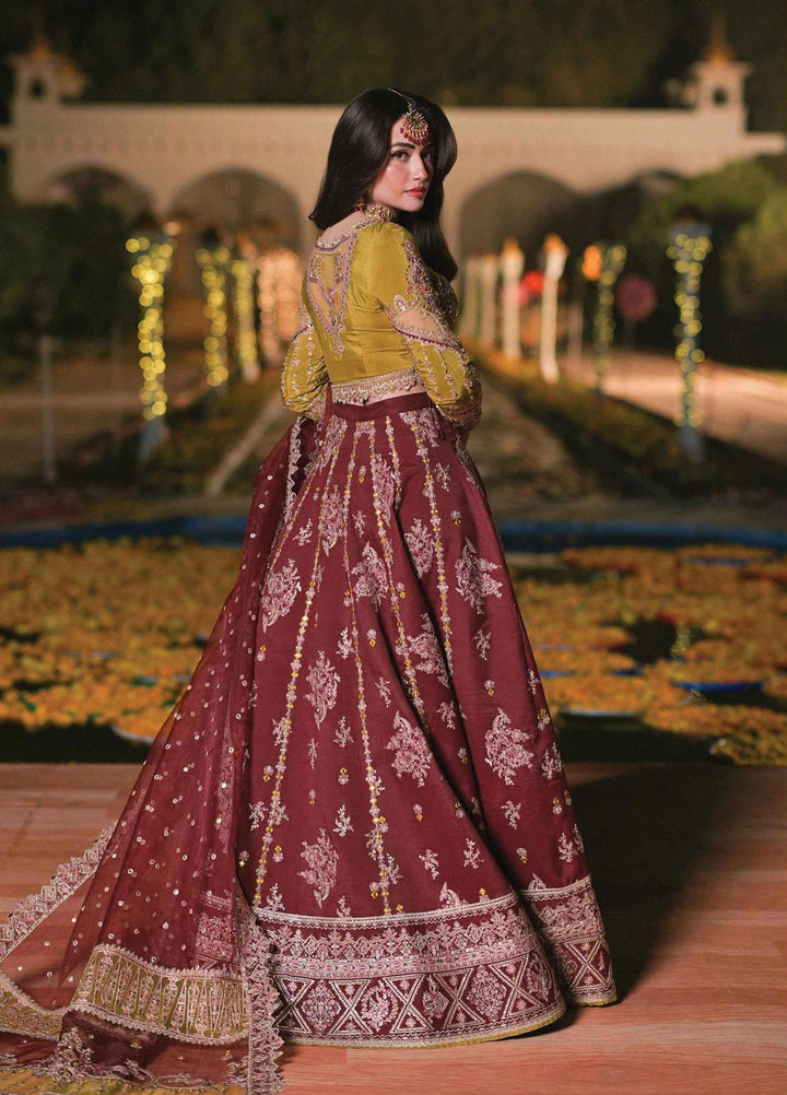 Mastani By Qalamkar Embroidered  Suits Unstitched 3 Piece QLM23M MT-05 Aida - Luxury Formal Collection