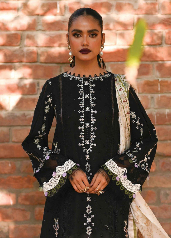 Qalamkar Embroidered Lawn Suits Unstitched 3 Piece QLM23E CF-04 Helena - Eid Collection