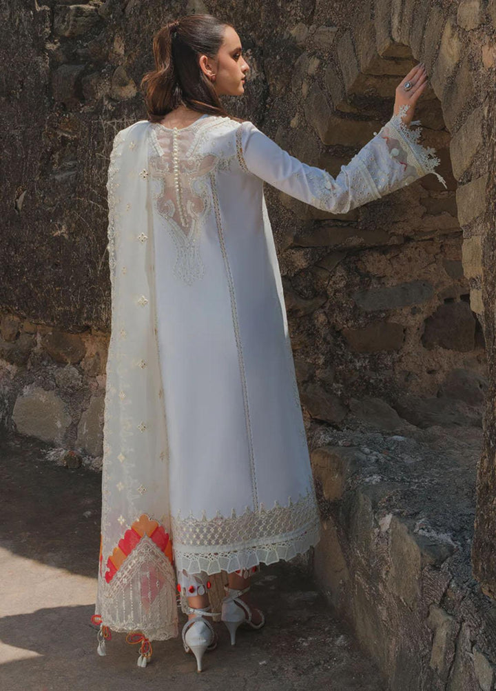 Qalamkar Embroidered Lawn Suits Unstitched 3 Piece QLM23EE BE-07 Ciara - Eid Collection
