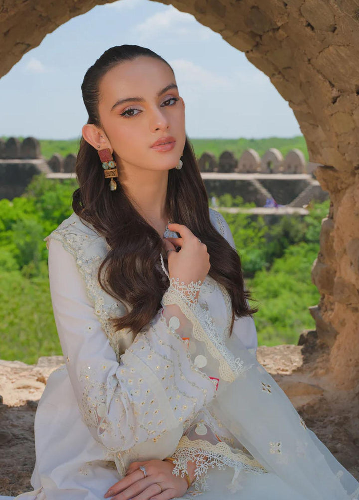 Qalamkar Embroidered Lawn Suits Unstitched 3 Piece QLM23EE BE-07 Ciara - Eid Collection