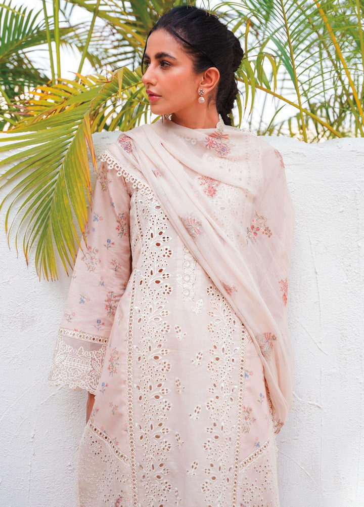 Qlinekari By Qalamkar Embroidered Chikankari Suits Unstitched 3 Piece QLM23QL RT-10 Alison - Summer Collection