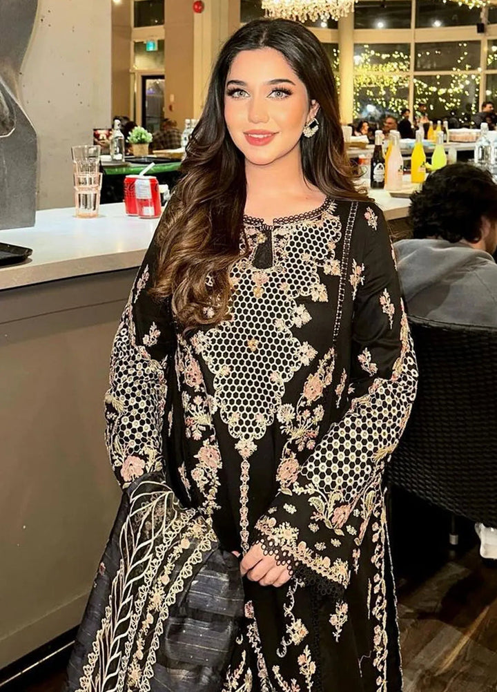 Sahil Kinare by Qalamkar Embroidered Lawn Suits Unstitched 3 Piece QLM24SK FP-14 Rima - Summer Collection