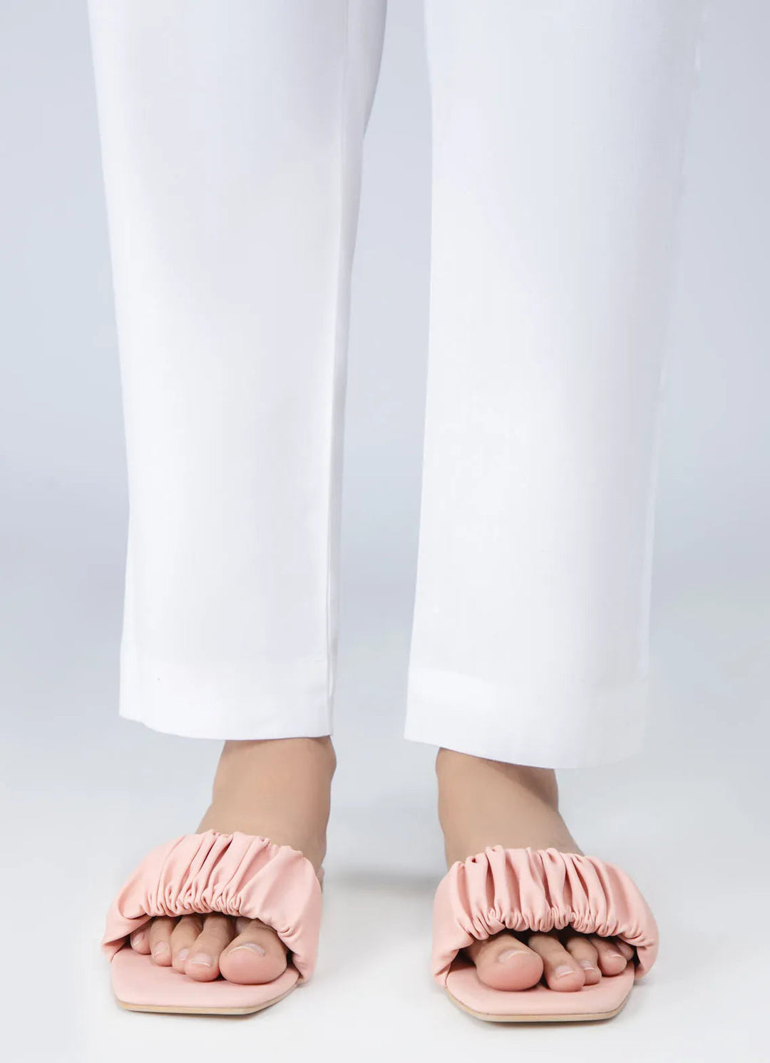 Rabias Textiles Pret Causal Cambric Trouser Straight Cut Trouser TR-WT-D2