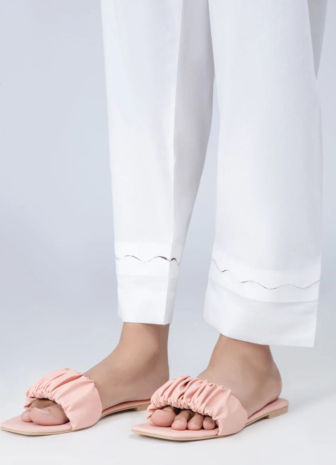 Rabias Textiles Pret Causal Cambric Trouser Tulip Shalwar TR-WT-D3