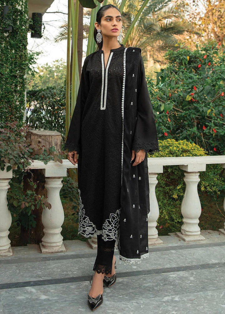 RajBari Embroidered Lawn Suits Unstitched 3 Piece RB22J 3B - Exclusive Collection