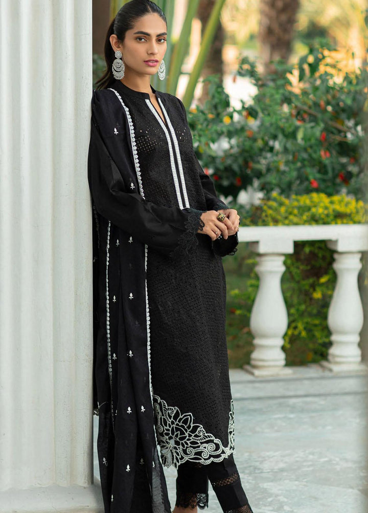 RajBari Embroidered Lawn Suits Unstitched 3 Piece RB22J 3B - Exclusive Collection