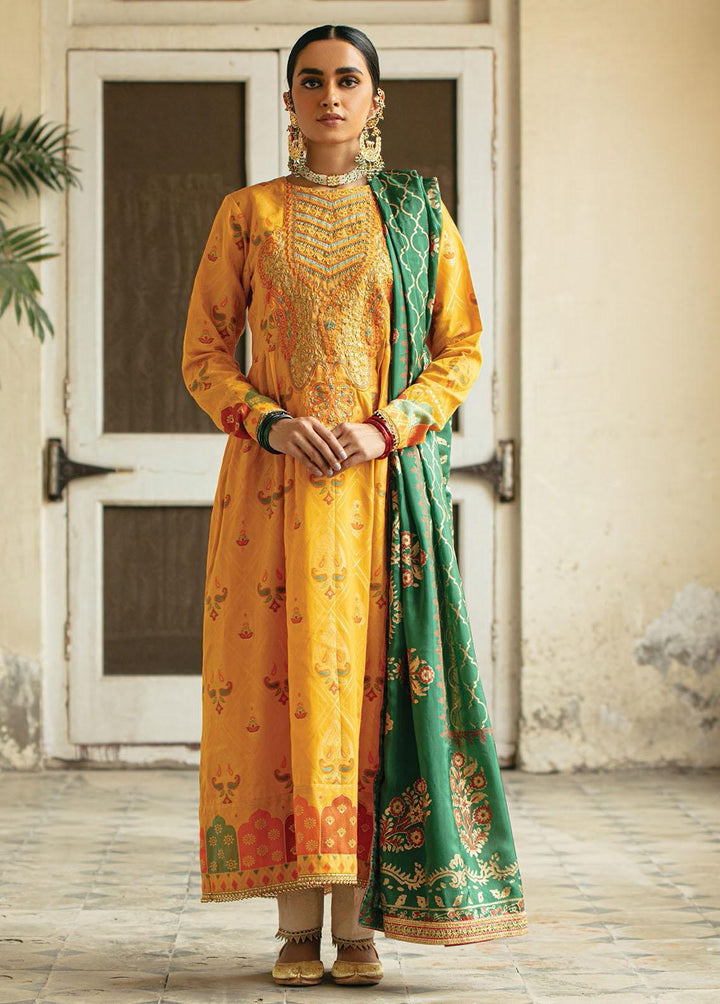 RajBari Embroidered Jacquard Suits Unstitched 3 Piece RB22SS 5A - Spring / Summer Collection