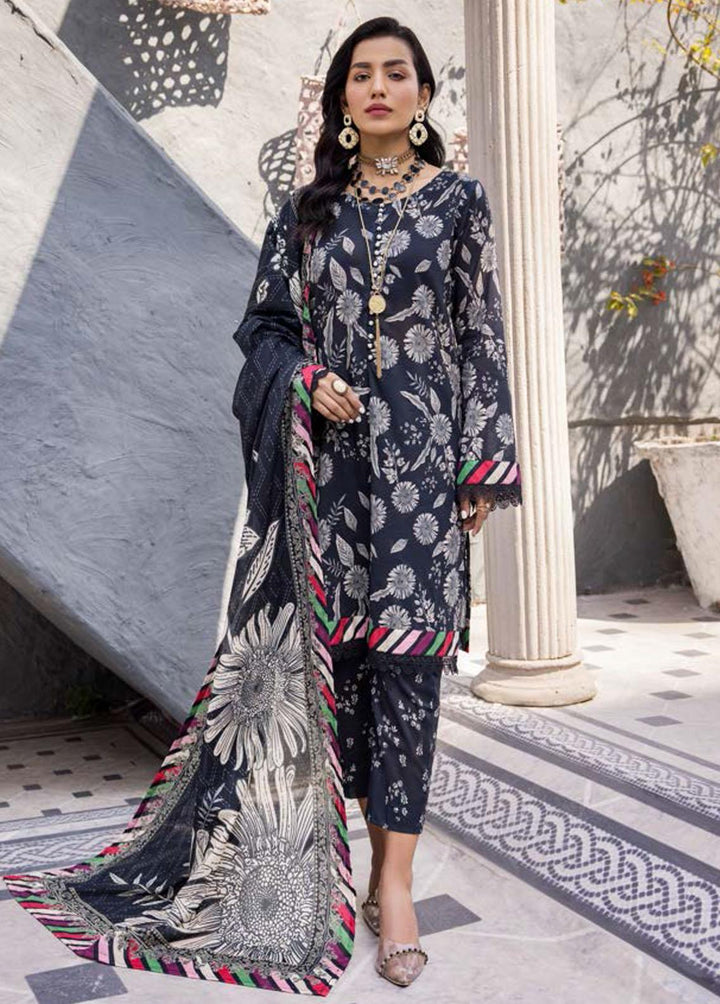 Rang By Motifz Printed Lawn Suits Unstitched 3 Piece MT23R 3703 Tulip - Summer Collection