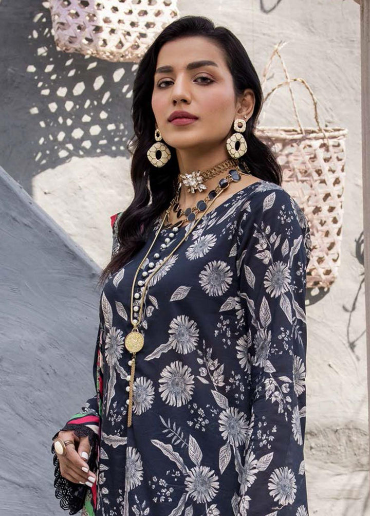 Rang By Motifz Printed Lawn Suits Unstitched 3 Piece MT23R 3703 Tulip - Summer Collection