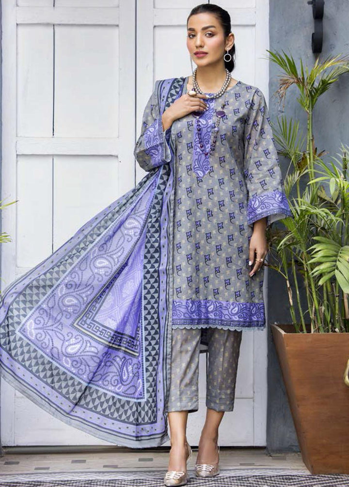 Rang By Motifz Printed Lawn Suits Unstitched 3 Piece MT23R 3705 MADEMOSILLE - Summer Collection