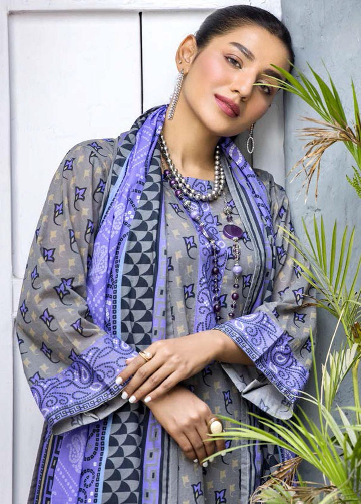 Rang By Motifz Printed Lawn Suits Unstitched 3 Piece MT23R 3705 MADEMOSILLE - Summer Collection