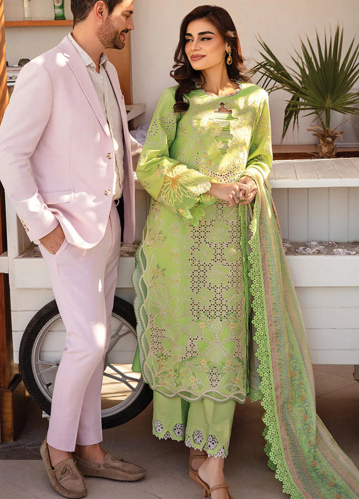 Rang Rasiya Embroidered Lawn Suits Unstitched 3 Piece RR25PS D-10 Ayleen - Summer Collection