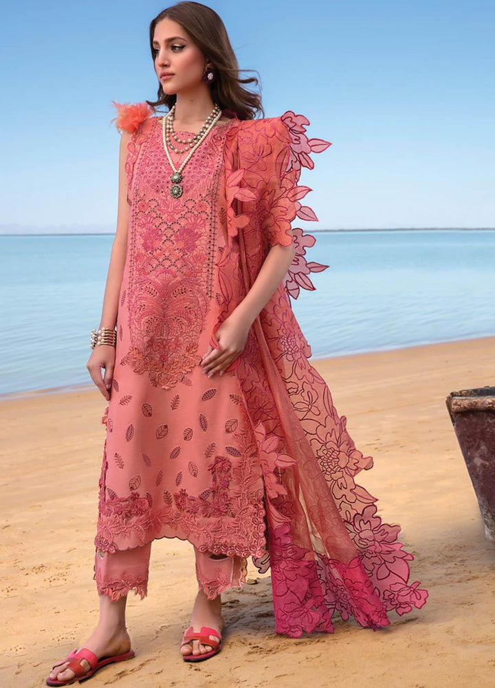 Rang Rasiya Embroidered Lawn Suits Unstitched 3 Piece RR23SP 04 Alaya - Premium Collection