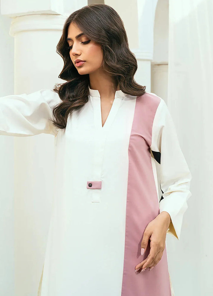 Rangeen Pret Casual Wash n Wear 2 Piece Suit Pureness Co-Ord